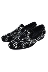 Barabas Wholesale Men's Rivet Studded Pattern Luxury Slip On Dress Shoes SH4003