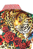 Barabas Wholesale Men's Rhinestone Baroque Greek Pattern Floral Shirts SPR609