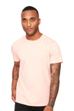 Barabas Wholesale Men's Basic Solid Color Crew-neck T-shirts ST933 pink