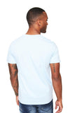 Barabas Wholesale Men's Basic Solid Color Crew-neck T-shirts ST933 sky