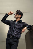 Barabas Wholesale Men's Luxury French Cuff Long Sleeve Button Down Shirt FCS1003 Black