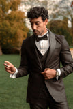 Barabas Wholesale Men's Textured Material Bow Tie 2BW3105 Black