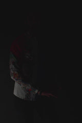 Barabas Wholesale Men's Floral Printed Rhinestone Long Sleeve Shirts SPR202