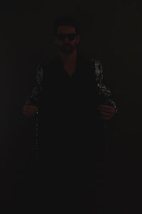 Barabas Wholesale Men's Floral Baroque Sequins Luxury Prom Blazer 4BL39 