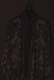 Men's Wholesale Floral Paisley Rhinestone Long-Sleeve Shirt | BARABAS 6SPR11