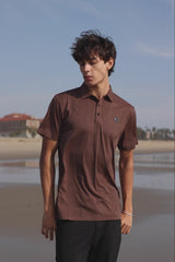 Barabas Wholesale Men's Solid Diamond Short Sleeve Stretch Polo Shirts 5P18 Navy