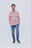 Barabas Wholesale Men's Paisley Pattern Button Down Long Sleeve Shirts 4B53 Red
