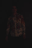Barabas Wholesale Men's Western Floral Vaqueros Design Long Sleeve Shirts 6SPR08 Violet Sky