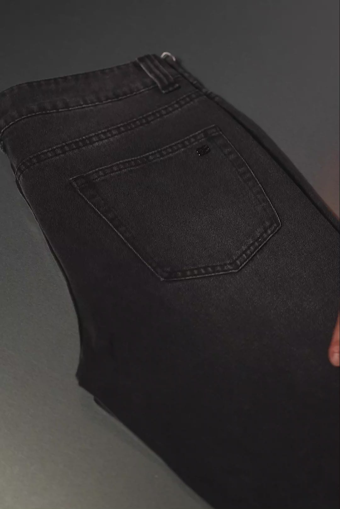 Barabas Wholesale Men's Sparkly Rhinestone Stud Design Denim Jeans 6ED01