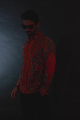 Barabas Wholesale Men's Rhinestone Baroque Long Sleeve Shirts 3SPR402 