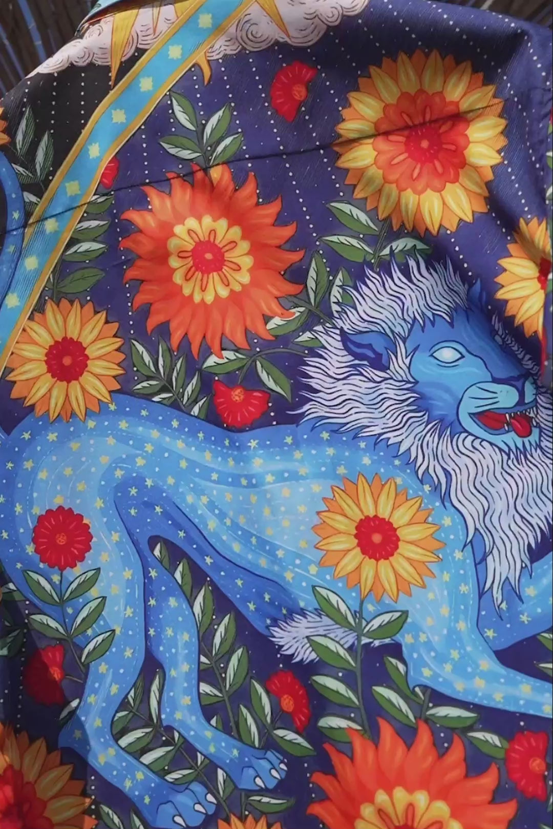 Barabas Wholesale Men's Floral Animal Button Down Short Sleeve Shirts 4SST38 Multi