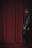 Barabas Wholesale Men's Velvet Striped Pattern Shawl Lapel Suit 5SU53 Brown