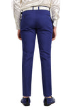 Barabas Men's Premium Plain Solid Color Chino Dress Pants 2CP3080 Royal Blue
