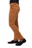 Barabas Men's Premium Corduroy Velvet solid color  chino pants 2CPV1 Camel