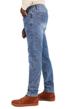 Barabas Men's Light Blue Washed Premium Denim Jeans 2JE08SL Light Blue