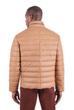 BARABAS Men's Lightweight Hooded Insulated Puffer Jacket 3JPU22 Camel