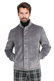 Barabas Men's Full Zipper Closure Classic Winter Bomber Jacket BH79 Grey