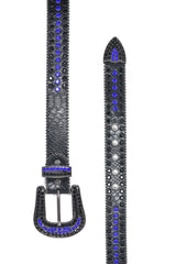 men's designer leather belt