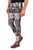 BARABAS Men's Multicolor Floral Chino Pants CP111