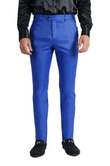 Barabas Men's Glossy Shiny Design Sparkly Luxury Dress Pants CP95