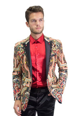 BARABAS Men Blazer Fling JP901 Multi Color