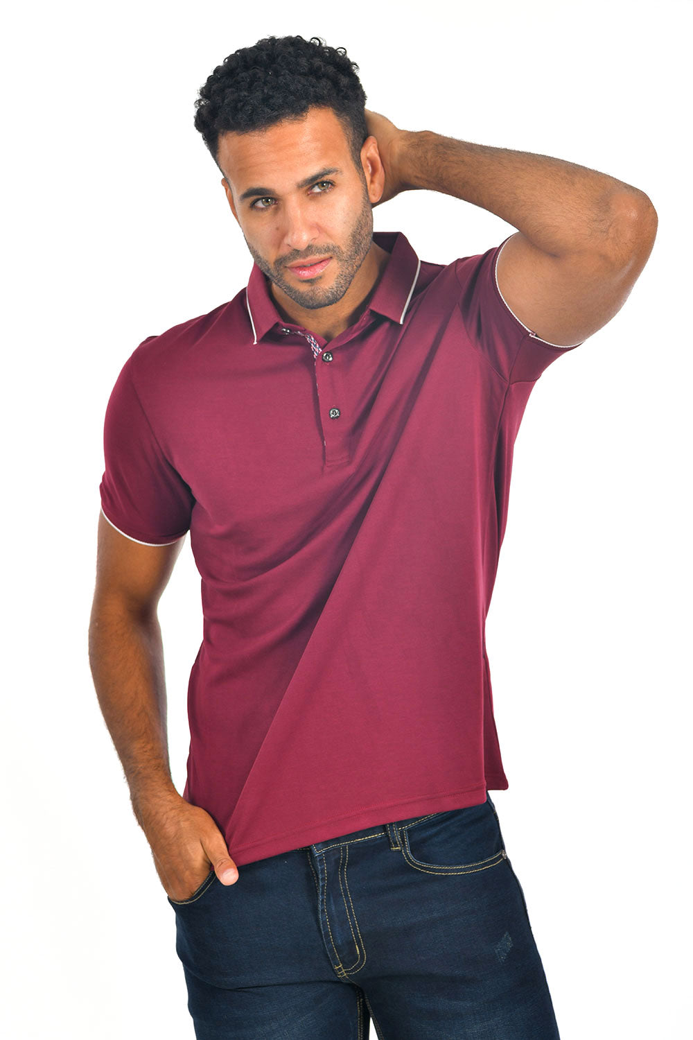 BARABAS Men solid color Polo shirts  10 colors PP821